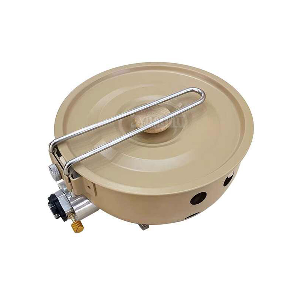 Camping Cooking All In One - Outdoor portable cassette stove all-in-one pot