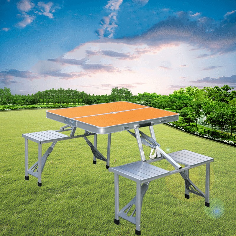 Camping Cooking Table - Outdoor Camping Folding Table And Chair