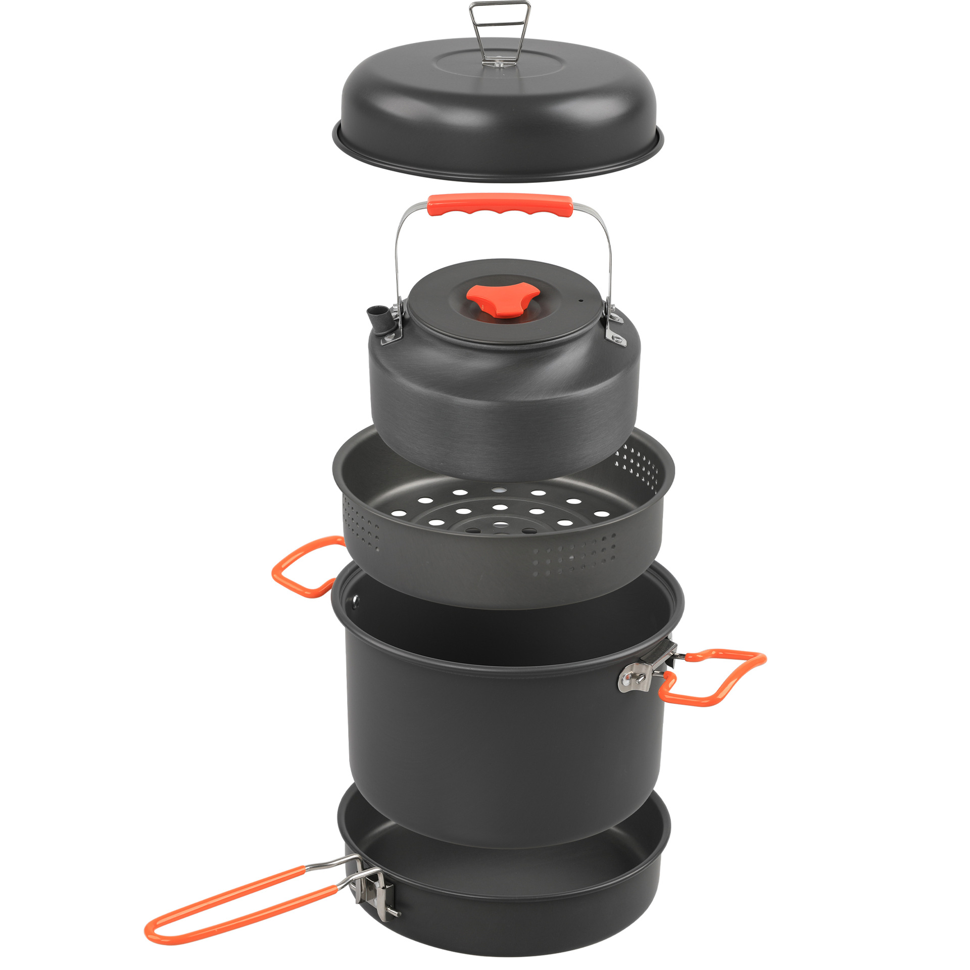 Camping Cooking Pots And Pans - Outdoor Cookware Set Camping Cooking Pot