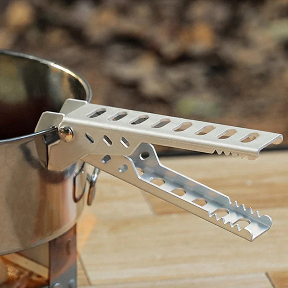 Camping Cooking Pots And Pans - Aluminium Anti-hot Alloy Clip Bowl Gripper