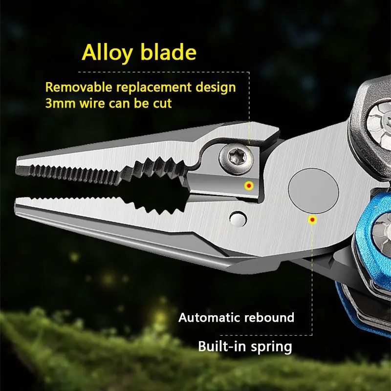 Outdoor Portable Folding Plier - Camping Cooking Knife 评论和价格