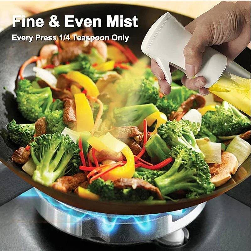 1pc 200ml/300ml Oil Spray Bott - Camping Cooking Container 评论和价格