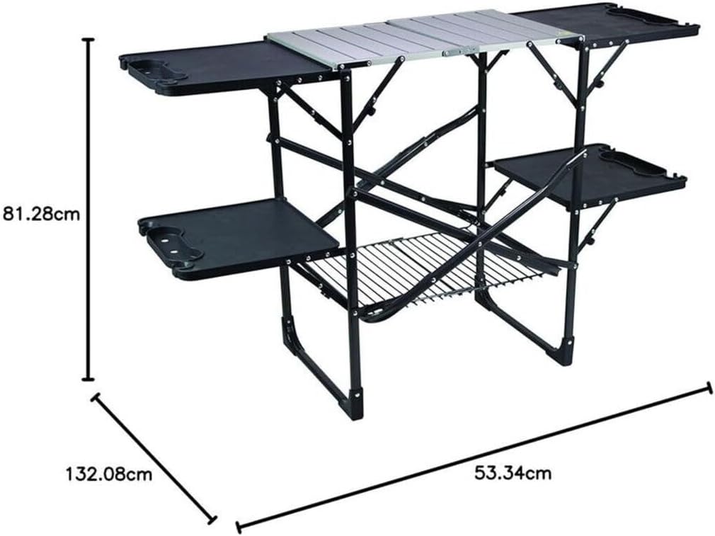 Slim Fold Portable Camping Kit - Camping Cooking Table 评论和价格