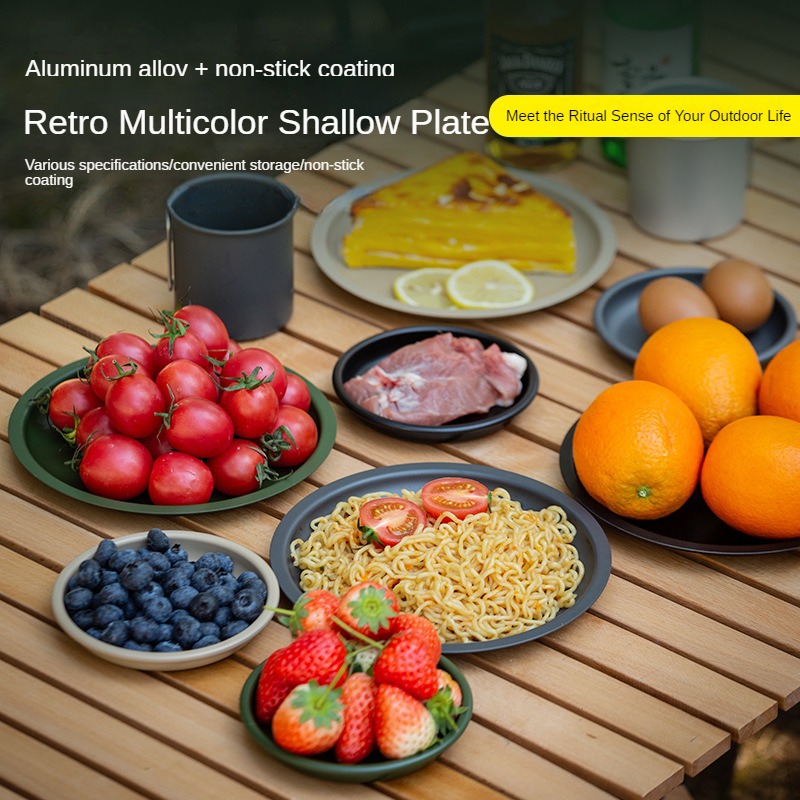 Aluminum Alloy  Dining Dish Ou - Camping Cooking Tray 评论和价格