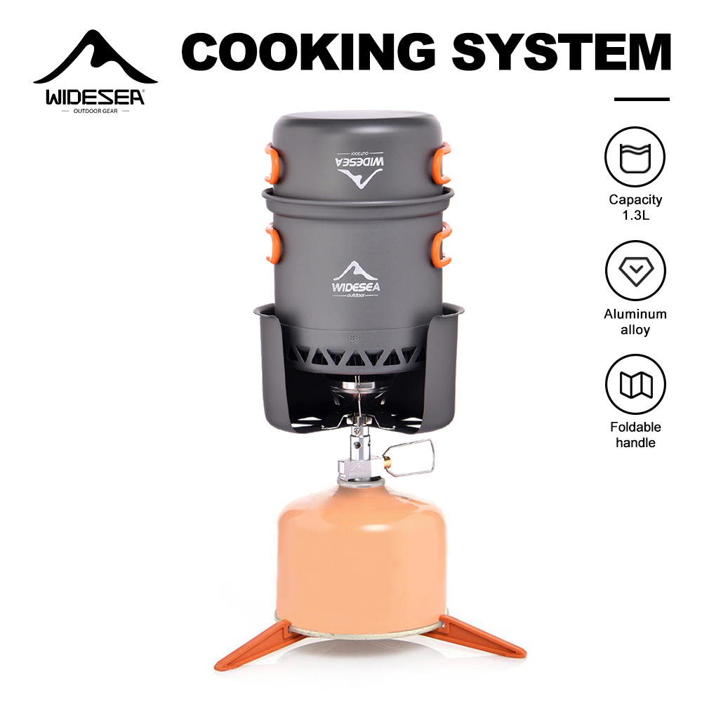 Widesea Portable Camping Stove - Camping Cooking All In One 评论和价格