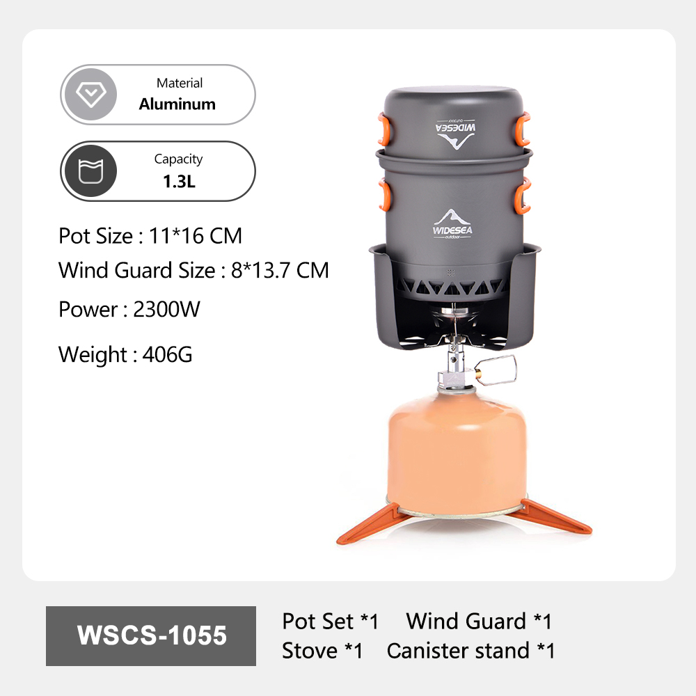Widesea Portable Camping Stove - Camping Cooking All In One 评论和价格