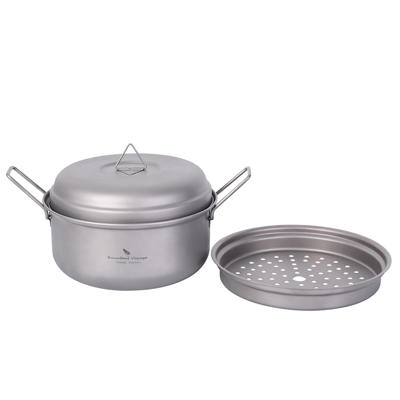 Boundless Voyage Titanium Stea - Camping Cooking Tray 评论和价格