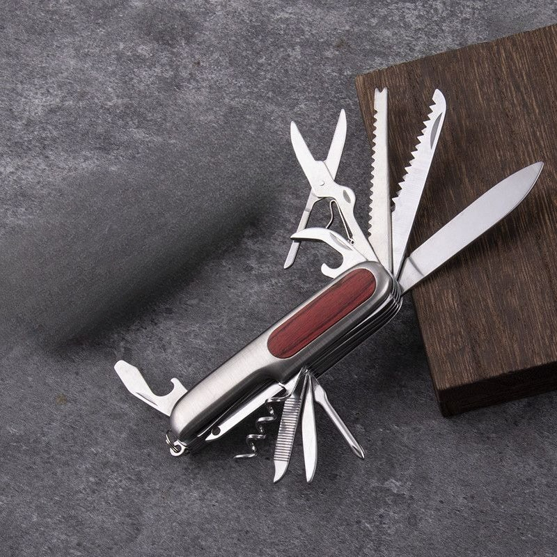 10 in 1 Multifunctional Swiss  - Camping Cooking Knife 评论和价格