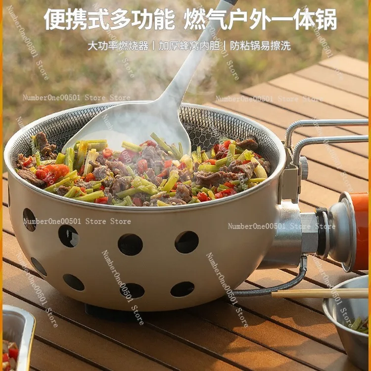 Portable Outdoor Cooking Pot A - Camping Cooking All In One 评论和价格