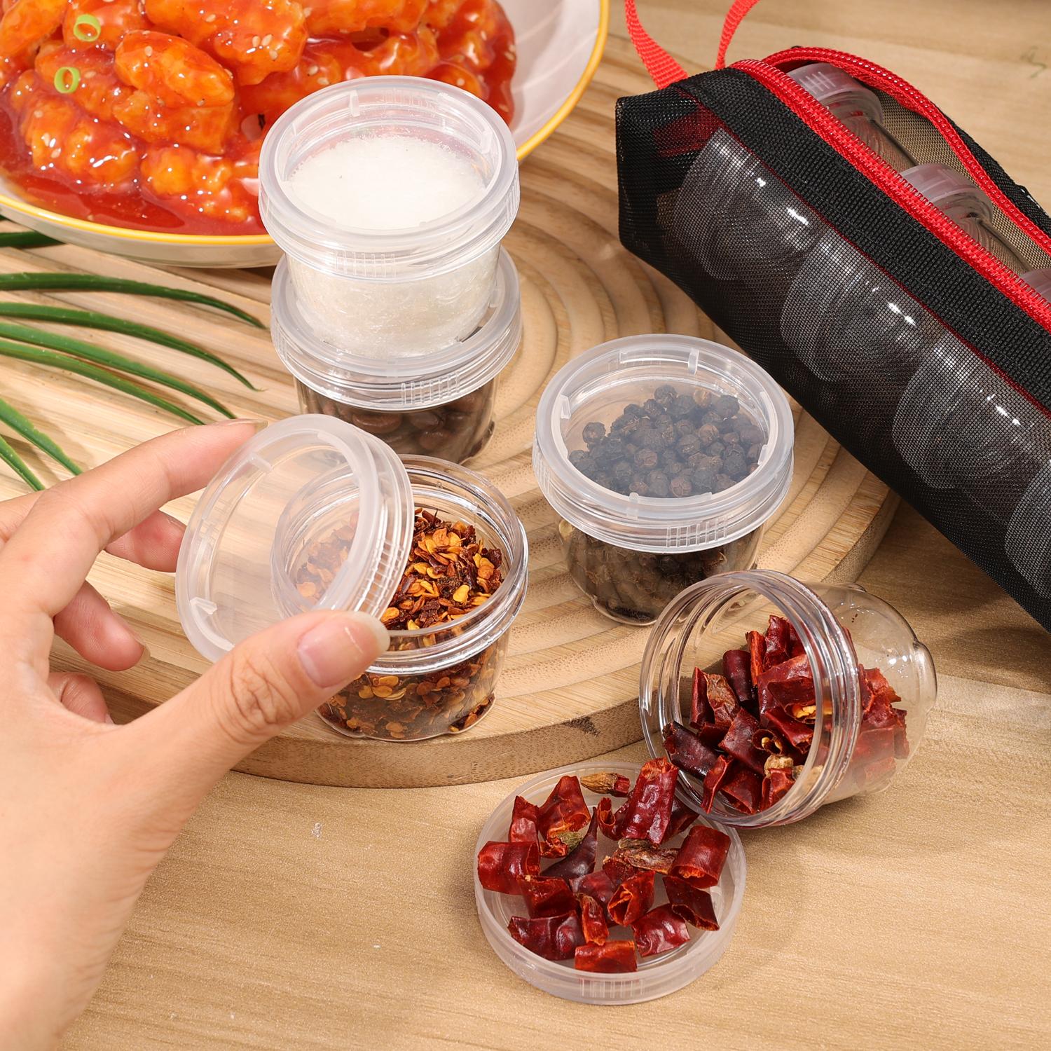 Portable Spice Rack Camping Tr - Camping Cooking Container 评论和价格