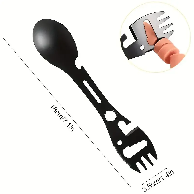 Outdoor Survival Tools 5 in 1  - Camping Cooking Knife 评论和价格