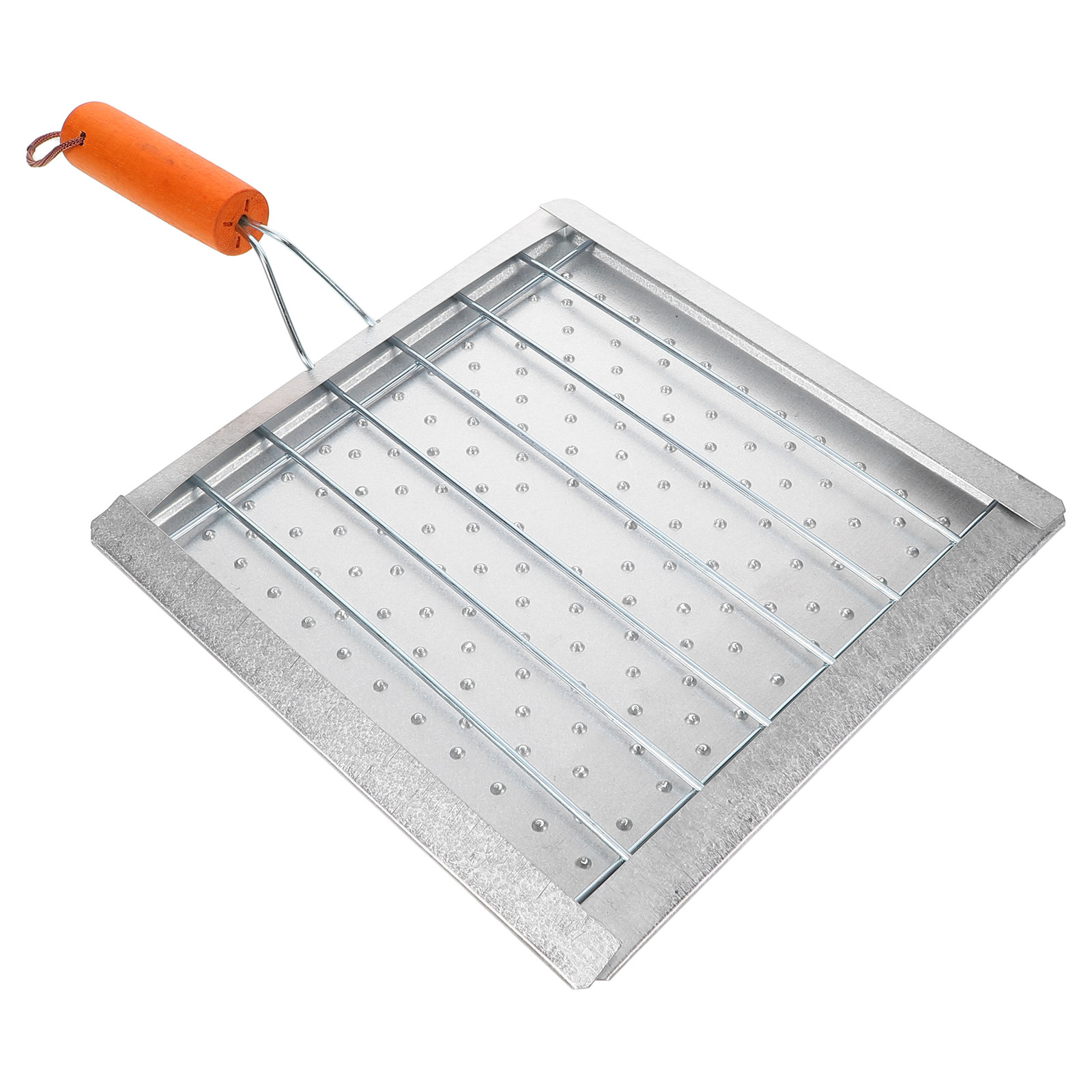 Portable Square Wooden Handle  - Camping Cooking Tray 评论和价格