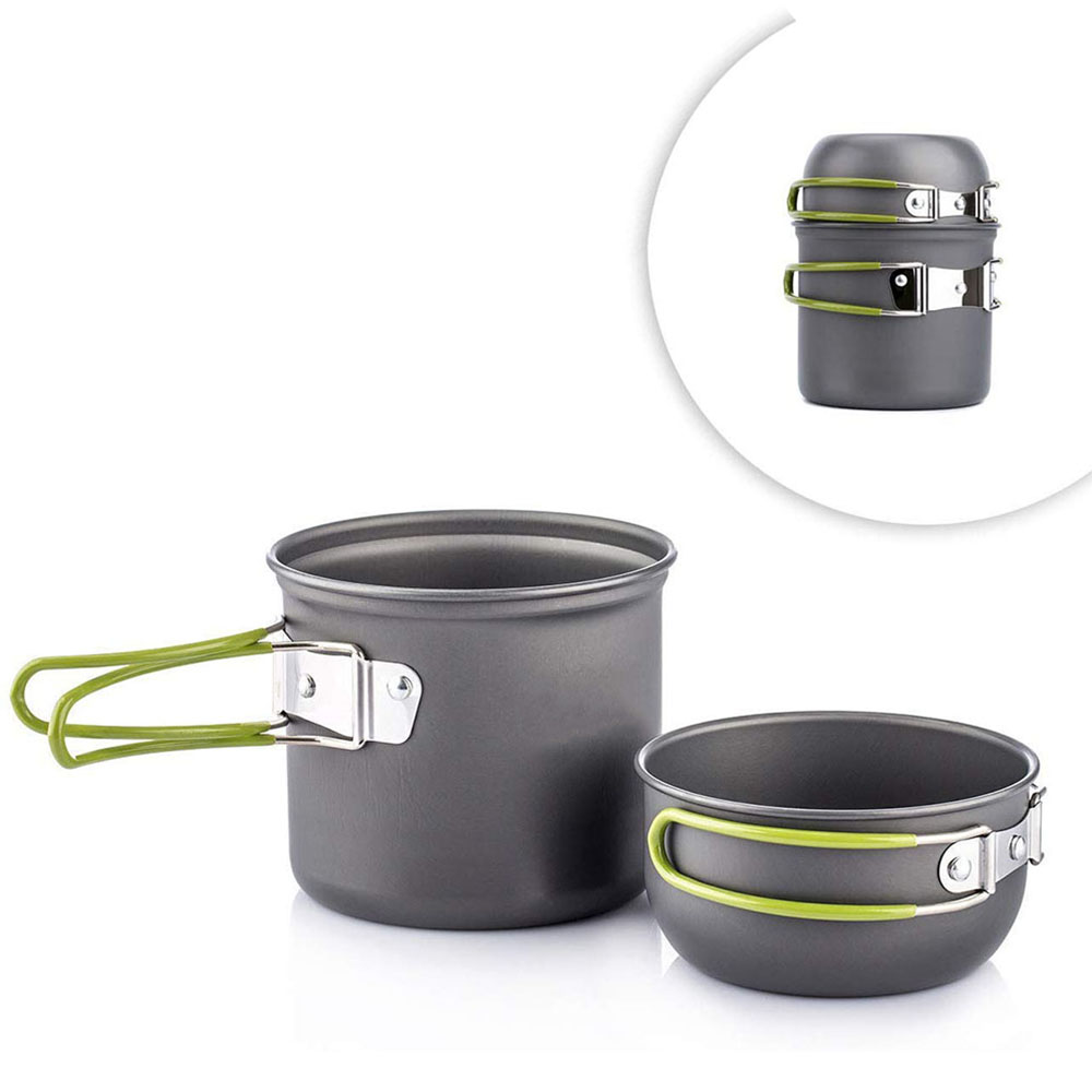 Ultralight Camping Pots Cookwa - Camping Cooking Pot Set 评论和价格