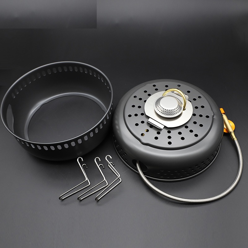 Camping Gas Stove Alcohol Stov - Camping Cooking Pot Set 评论和价格