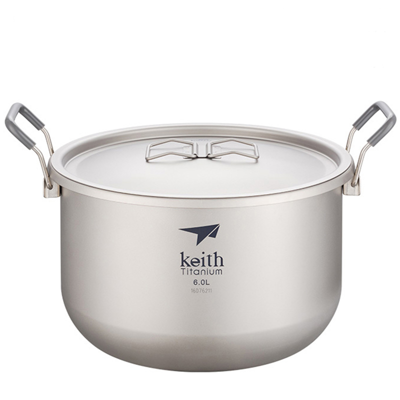 Keith-Camping Cooking Set, Tit - Camping Cooking Pot Set 评论和价格