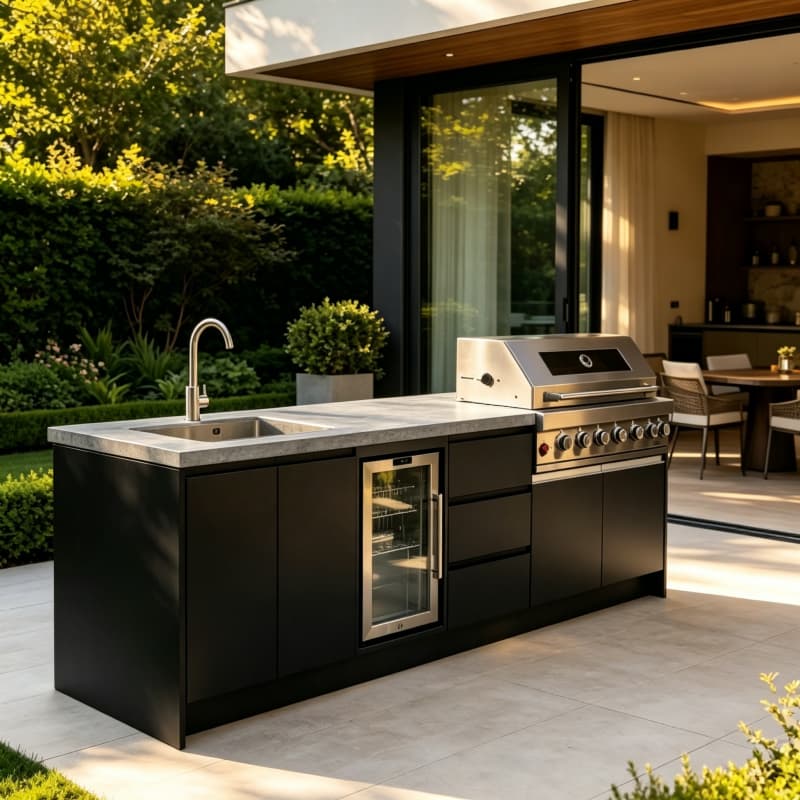 Folding Outdoor Kitchen Camp T - Camping Cooking Table With Storage 评论和价格