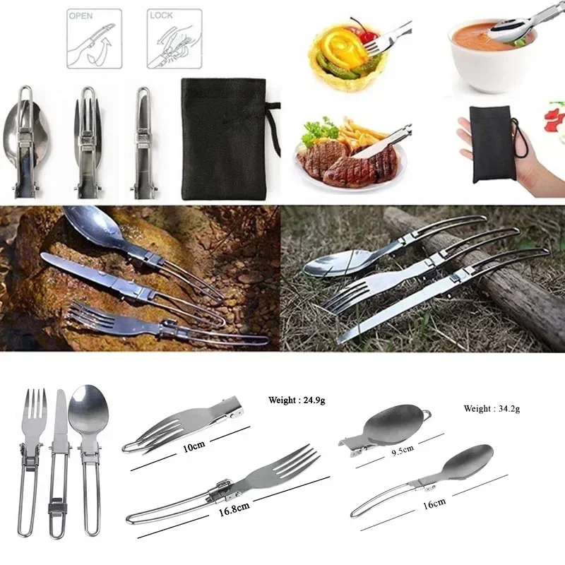 New Camping Pot  Portable Outd - Camping Cooking Pot Set 评论和价格
