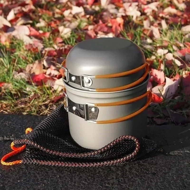 New Camping Pot  Portable Outd - Camping Cooking Pot Set 评论和价格