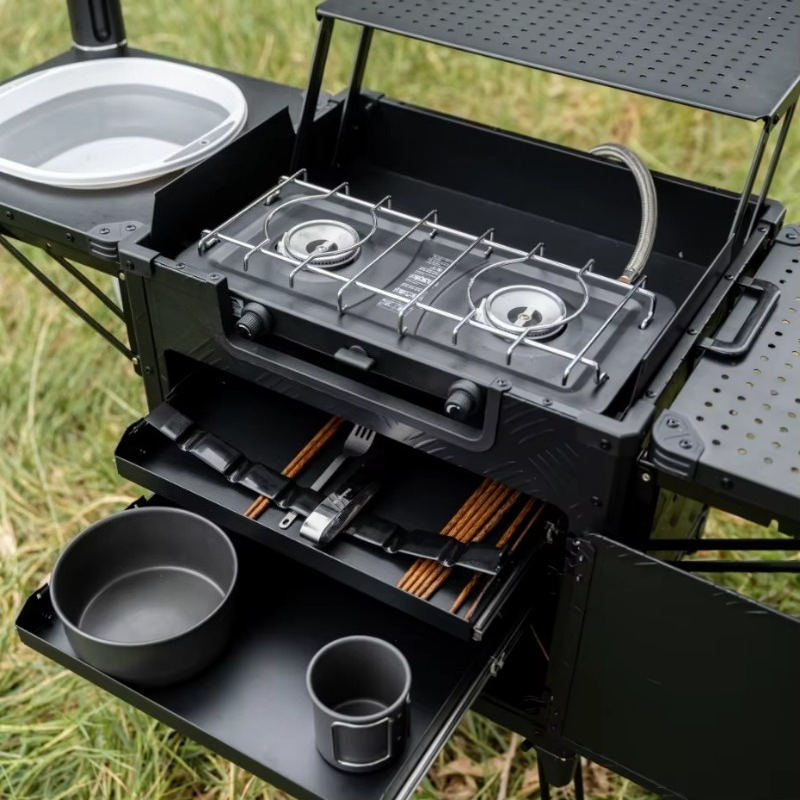 All-In-One Foldable Outdoor Ca - Camping Cooking All In One 评论和价格