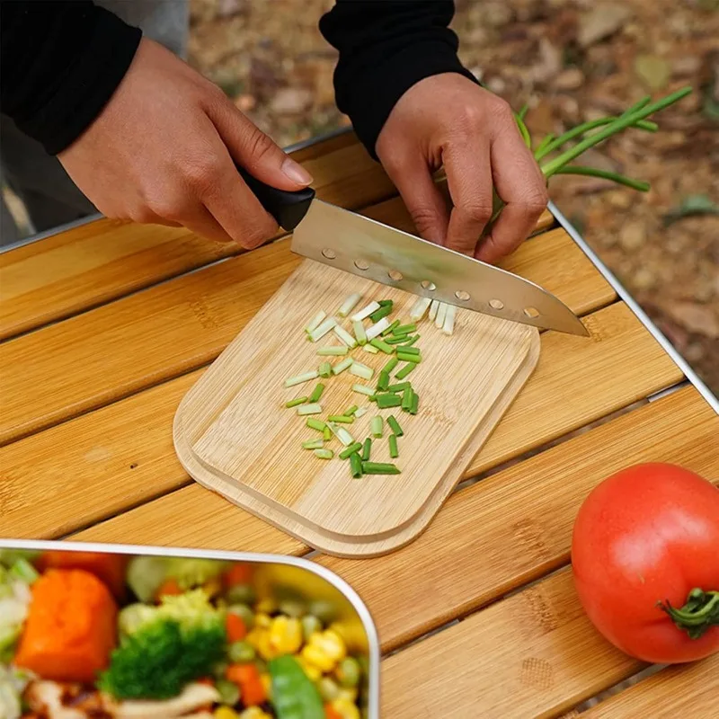 304 Stainless Steel Lunch Box  - Camping Cooking Container 评论和价格