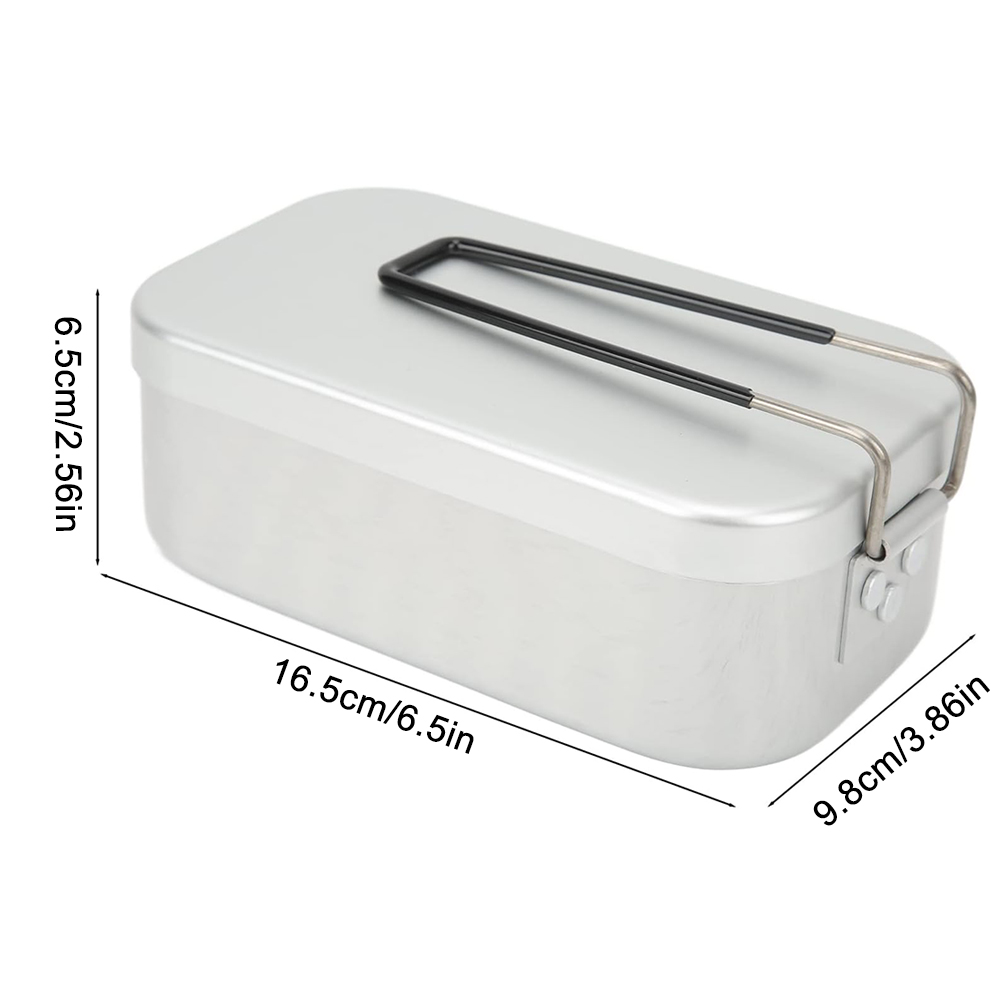 800ML Aluminum Lunch Boxes Out - Camping Cooking Pots And Pans 评论和价格