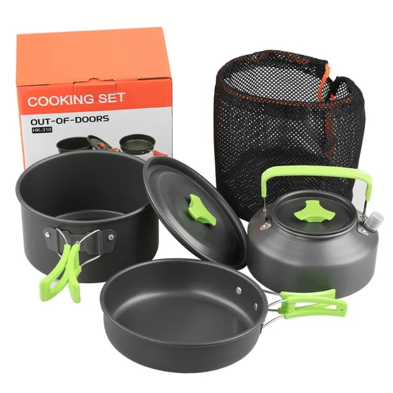 Camping Cooking Set, Outdoor K - Camping Cooking Pot Set 评论和价格