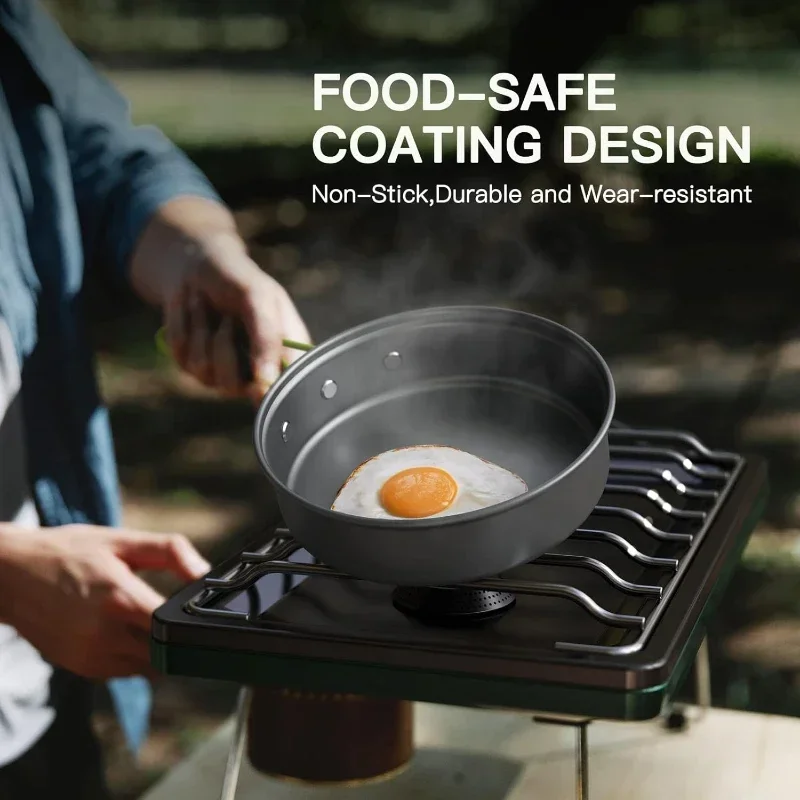 Camping Cooking Set, Outdoor K - Camping Cooking Pot Set 评论和价格