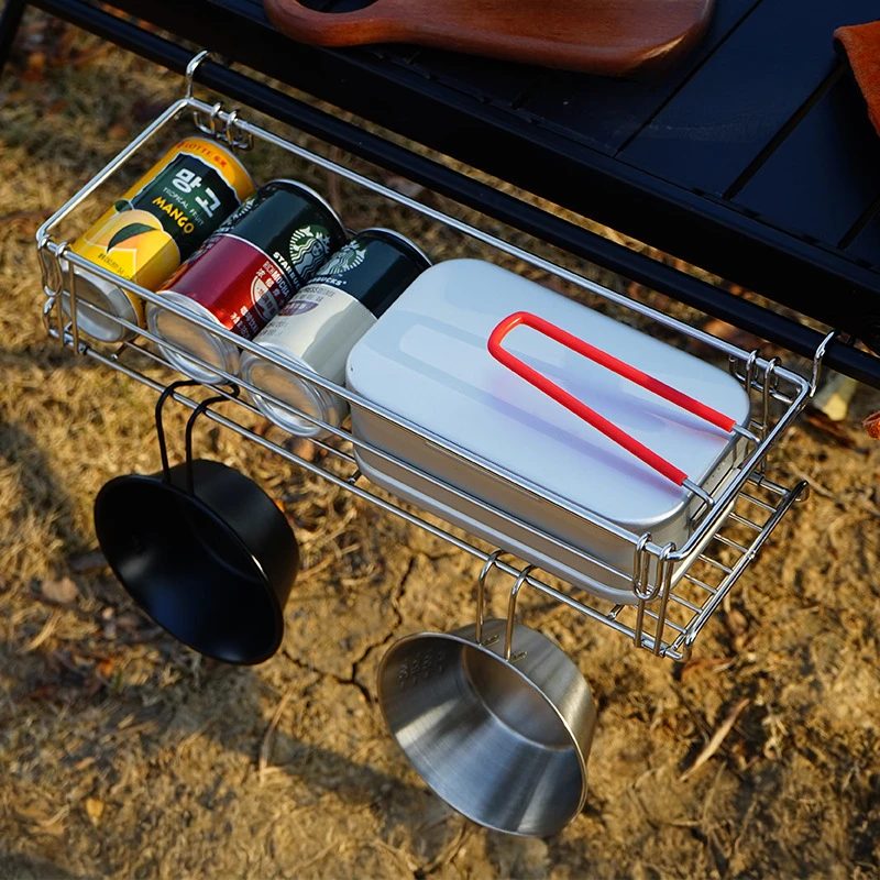 Aluminum IGT Table Side Storag - Camping Cooking Table With Storage 评论和价格