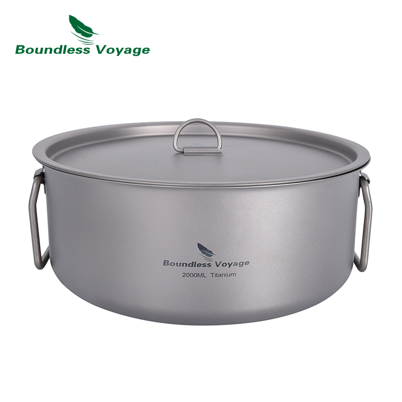 Boundless Voyage 2L 5L Big Cap - Camping Cooking Pot Large 评论和价格