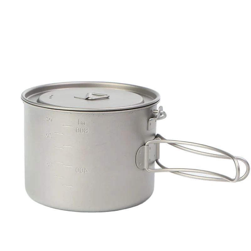 Outdoor Picnic Titanium Cookin - Camping Cooking Pots And Pans 评论和价格