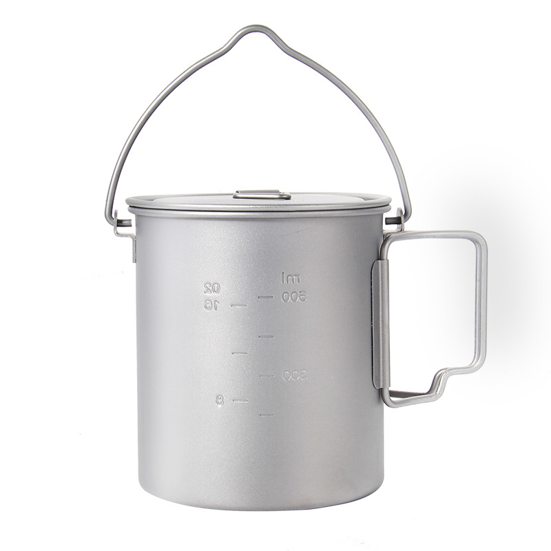 Outdoor Picnic Titanium Cookin - Camping Cooking Pots And Pans 评论和价格