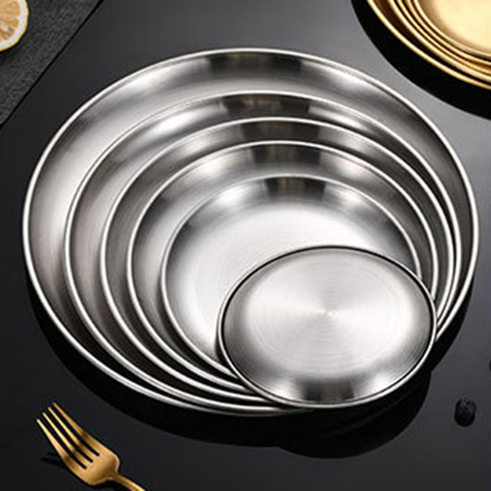 8Pcs Metal Dining Dish Stainle - Camping Cooking Tray 评论和价格