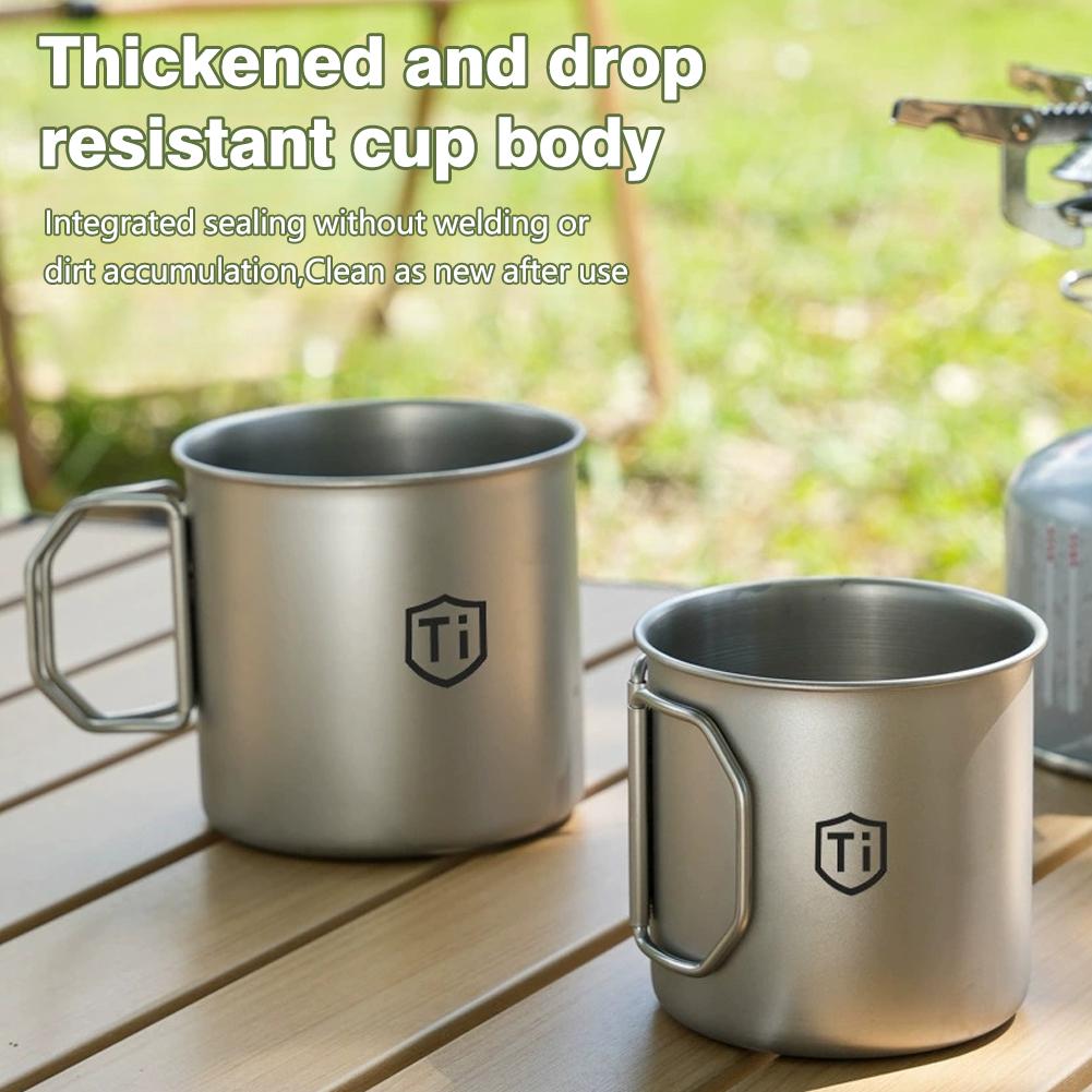 Camping Mug Titanium Cup Touri - Camping Cooking All In One 评论和价格