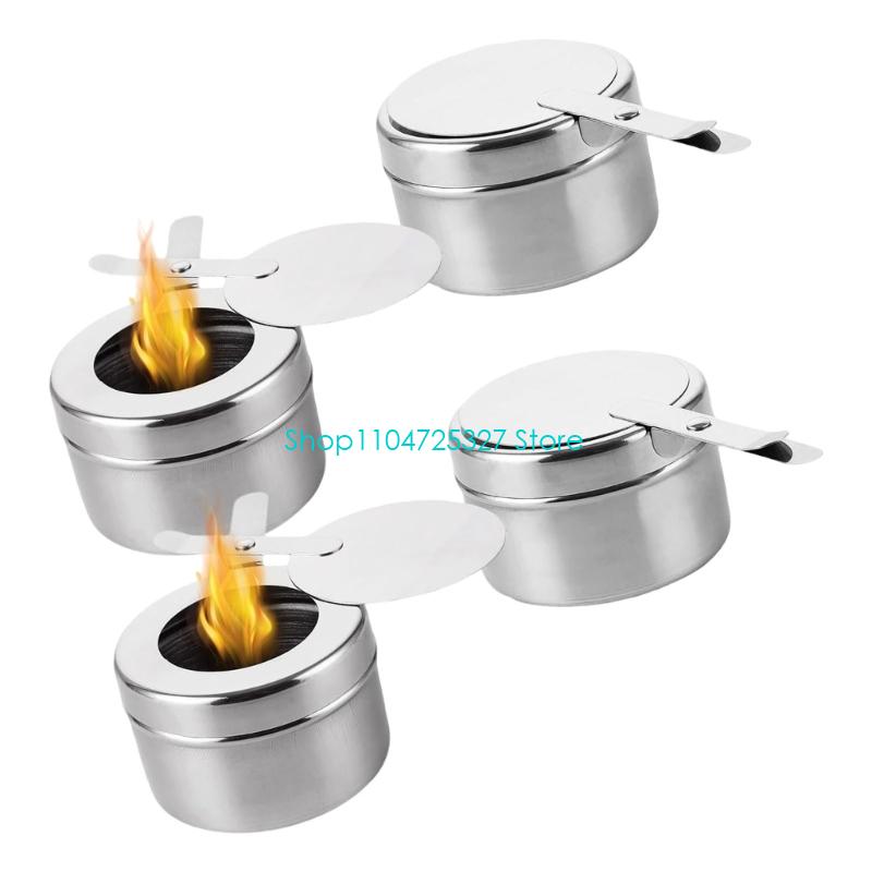 D8KF 4Pcs Temperature Resistan - Camping Cooking Container 评论和价格
