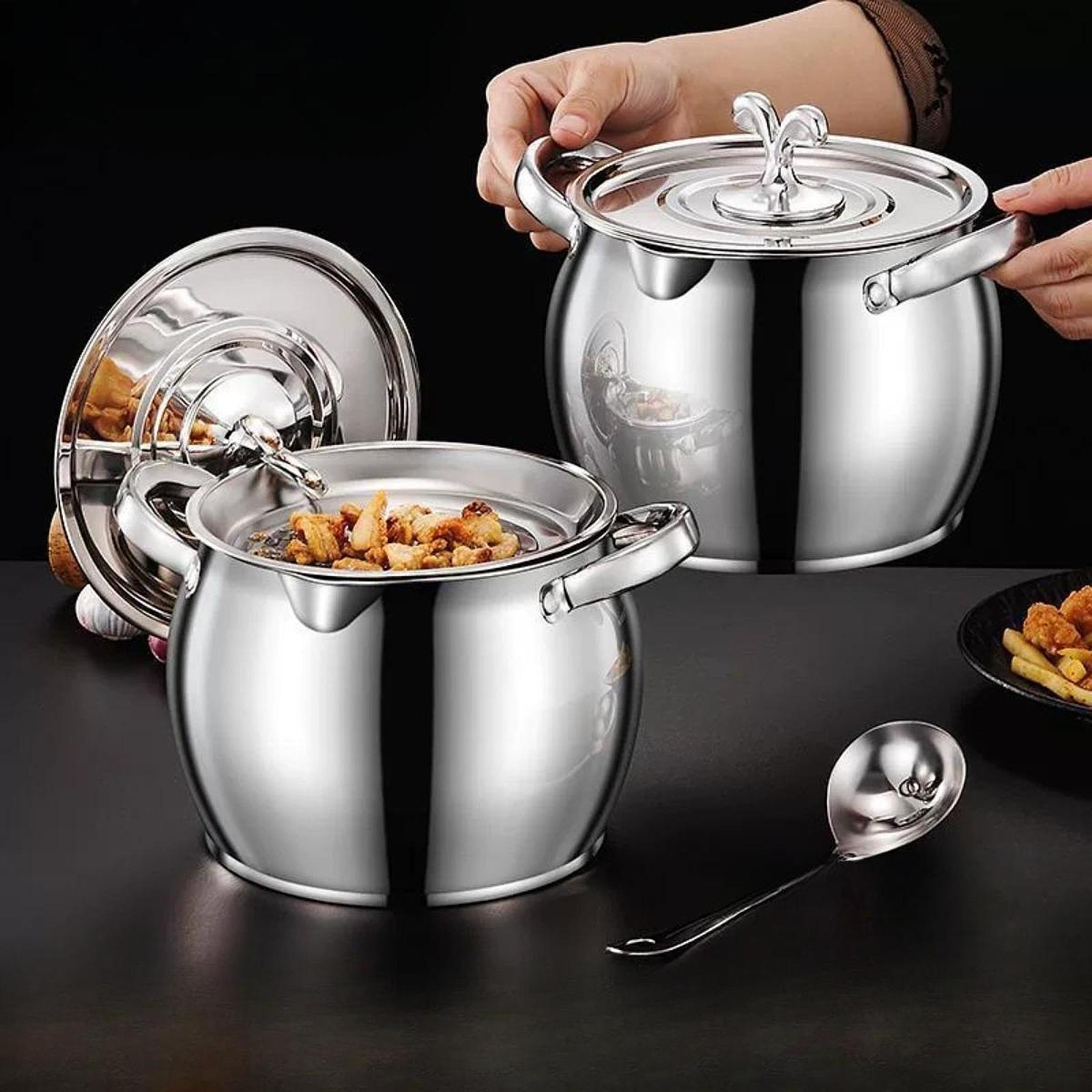 Grease Container Versatile Hea - Camping Cooking Container 评论和价格