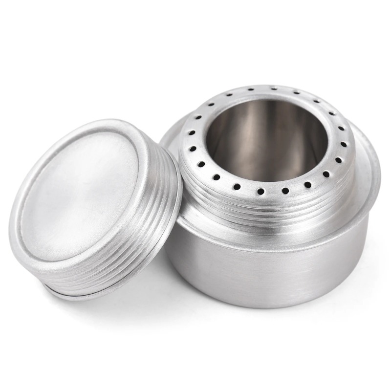 Ultralight Silver Alcohol Stov - Camping Cooking Alcohol 评论和价格