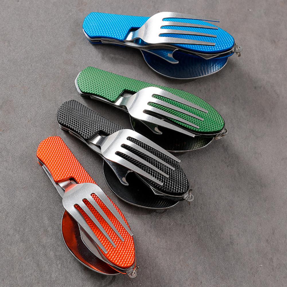 Outdoor Folding Cutlery Metal  - Camping Cooking Tray 评论和价格