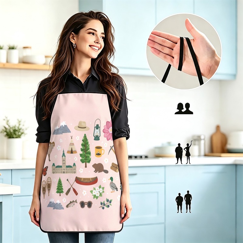 1PC【Apron】2DFlat effect，Printe - Japan Camping Cooking 评论和价格