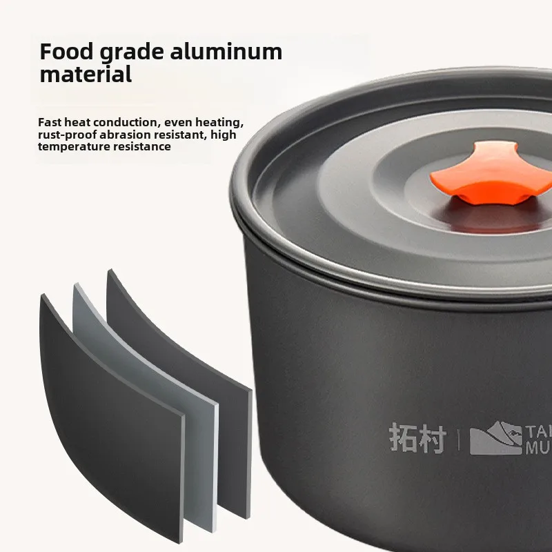 Camping Cookware Set Outdoor C - Camping Cooking Table With Storage 评论和价格