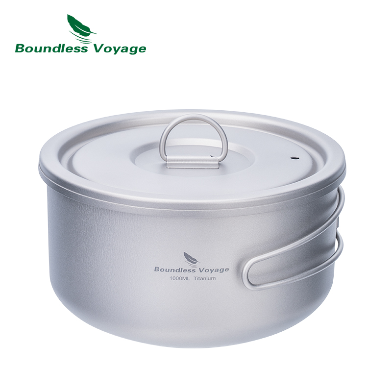 Boundless Voyage Titanium Camp - Camping Cooking Pot Set 评论和价格