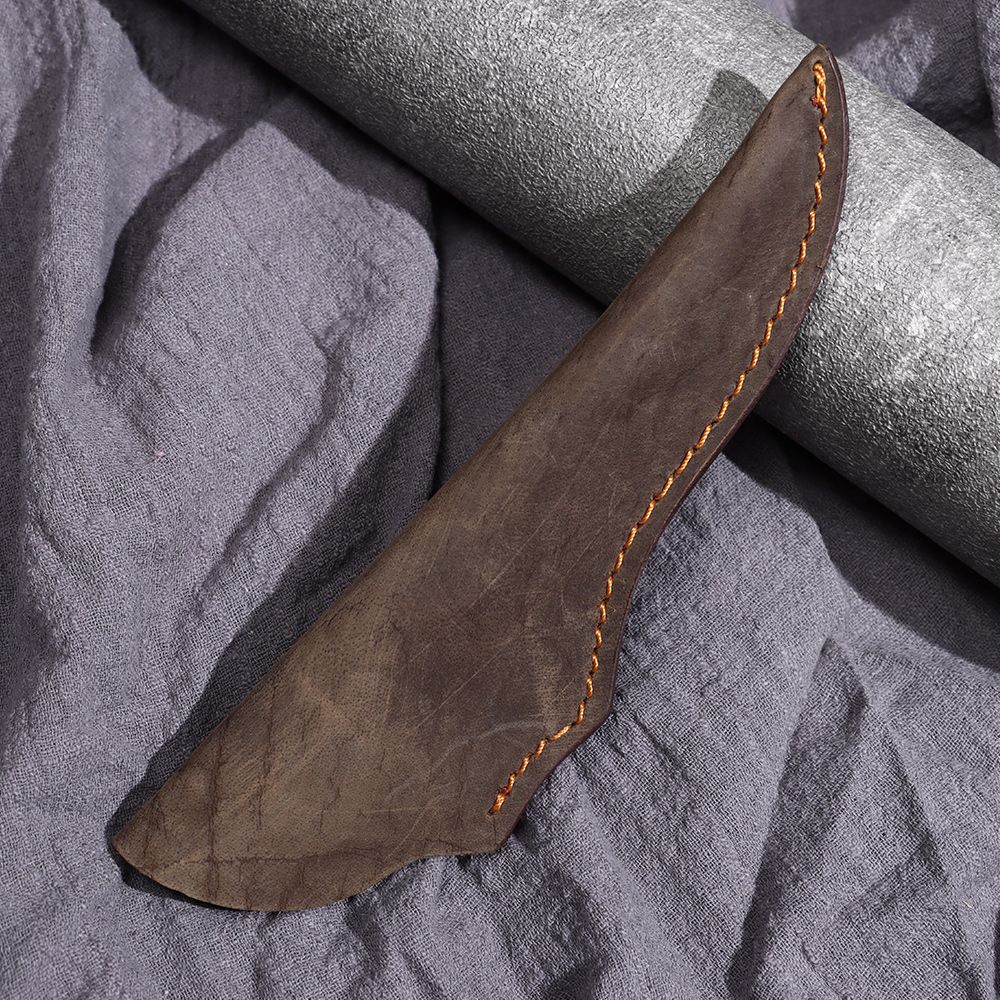 Brown Leather Sheath Holder Po - Camping Cooking Knife 评论和价格