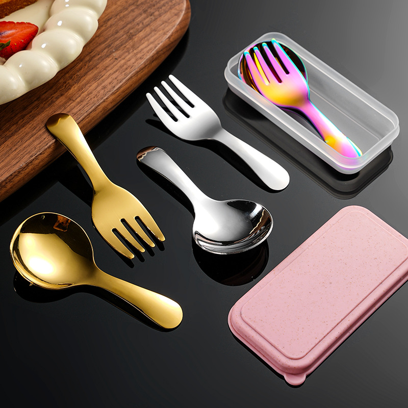 2Pcs Portable Spoon Fork Cutle - Japan Camping Cooking 评论和价格