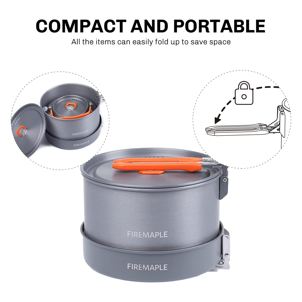 Fire Maple Camping Cookware Ut - Camping Cooking Pots And Pans 评论和价格