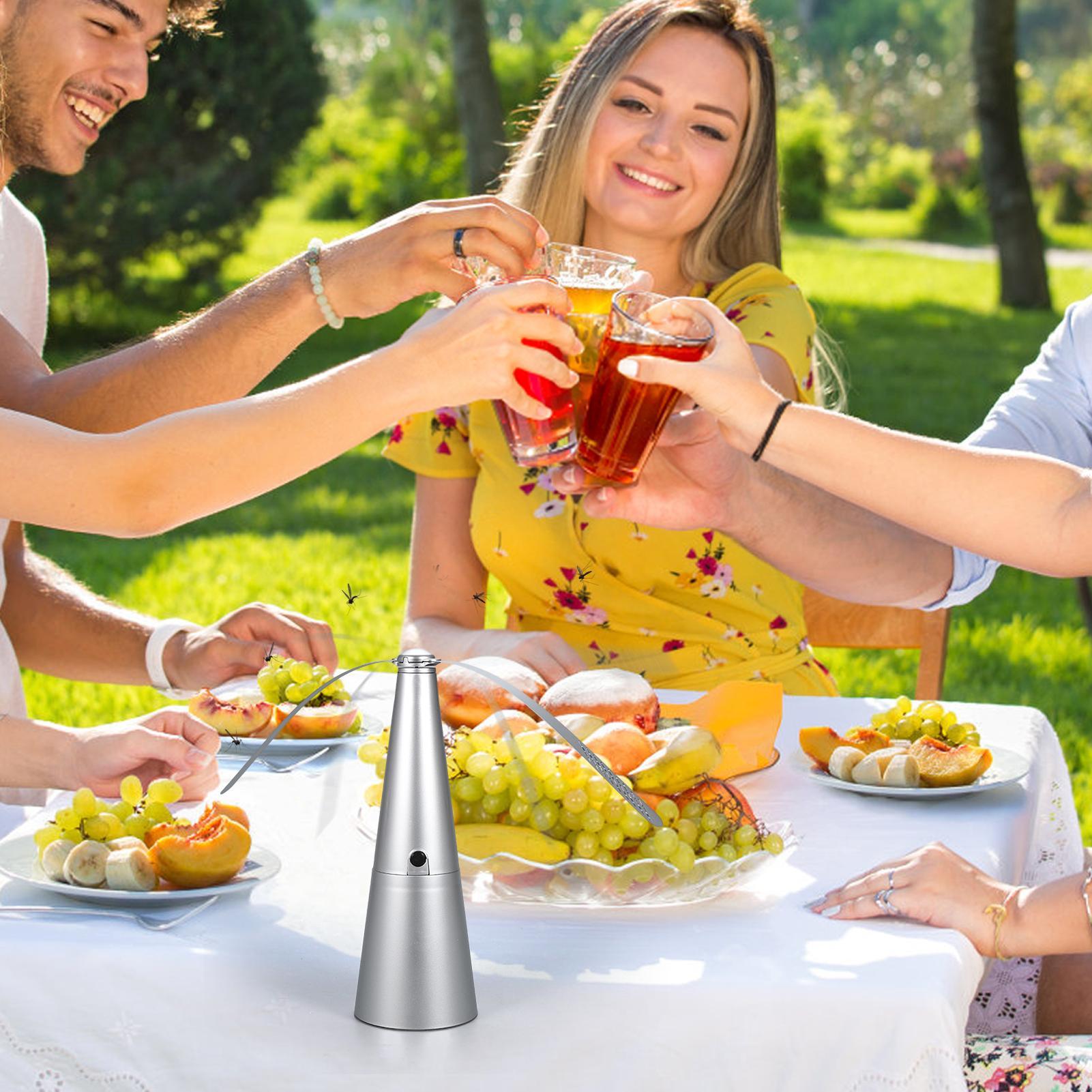 Outside Fly Fans Table Fly Fan - Camping Cooking Table 评论和价格