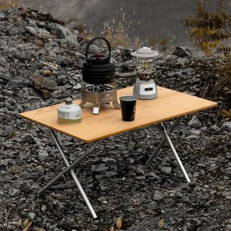 MOUNTAINHIKER 2/3 Bamboo Foldi - Camping Cooking Table 评论和价格