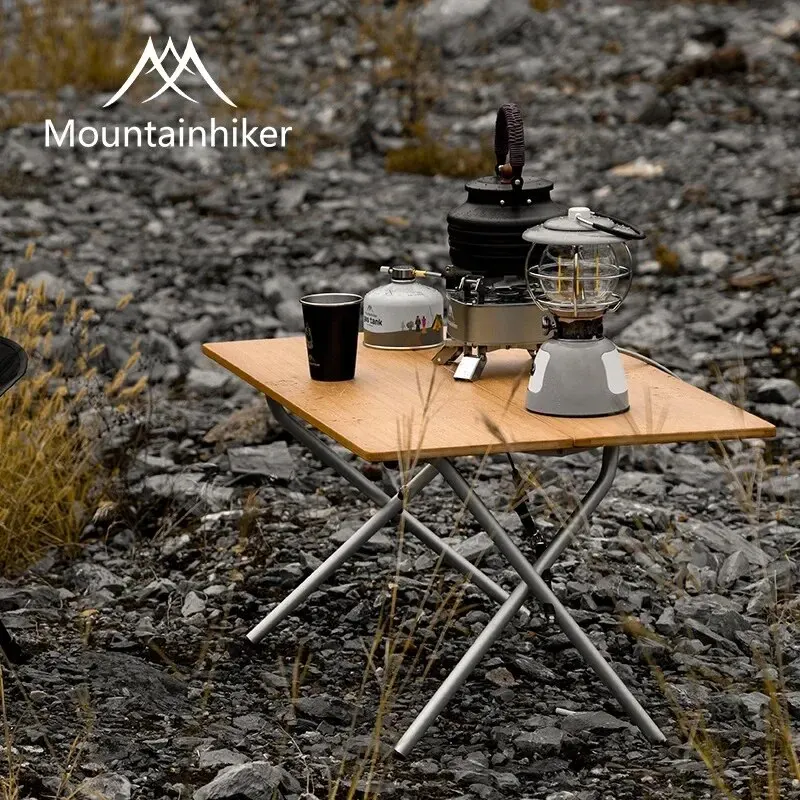 MOUNTAINHIKER 2/3 Bamboo Foldi - Camping Cooking Table 评论和价格